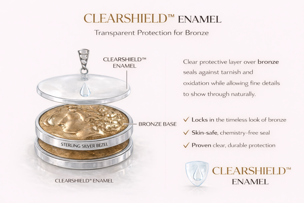 April Venus Clear Shield Enamel